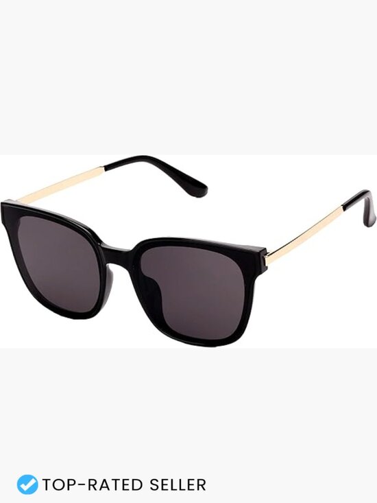 Oversized Square Sunglasses Mirrored Lens Unisex Stylish UV Protection main image 4